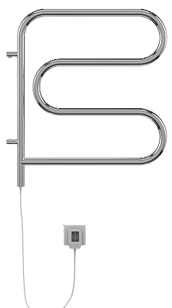 Электро 25 F-обр 600х600 поворотный Полотенцесушитель TERMINUS Кострома - фото 2