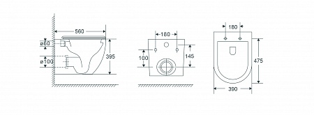 Подвесной унитаз безободковый Terminus Енисей Monolit 560х390 белый Кострома - фото 8 Подвесной унитаз безободковый Terminus Енисей Monolit 560х390 белый Кострома - фото 8