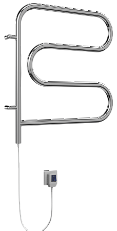 Электро 25 F-обр 600х600 поворотный Полотенцесушитель TERMINUS Кострома - фото 1